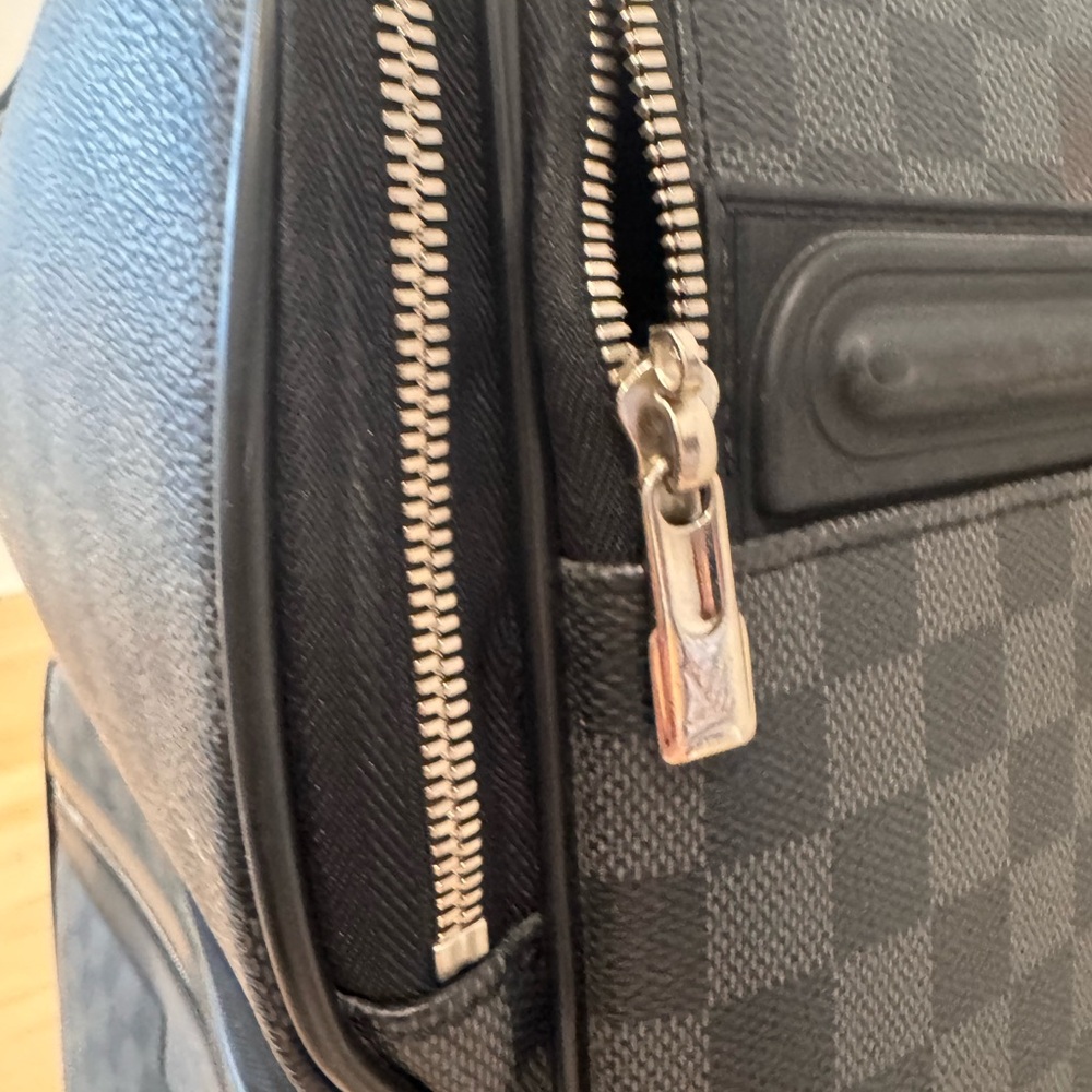 Vintage Louis Vuitton 55 Damier Graphite Business Suitcase Travel luggage - Picture 5 of 16